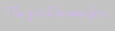 Image with Font Color CCBDDF and Background Color C3C3C3